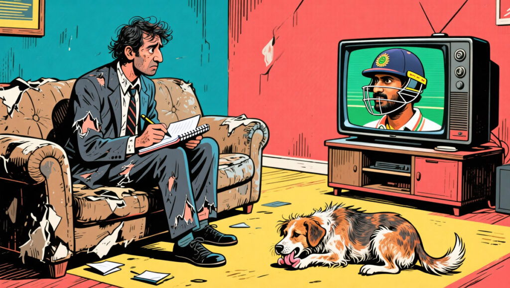 No Ball Writer at Work