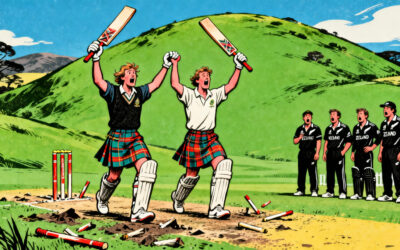 New Zealand Throw Wickets At Scotland